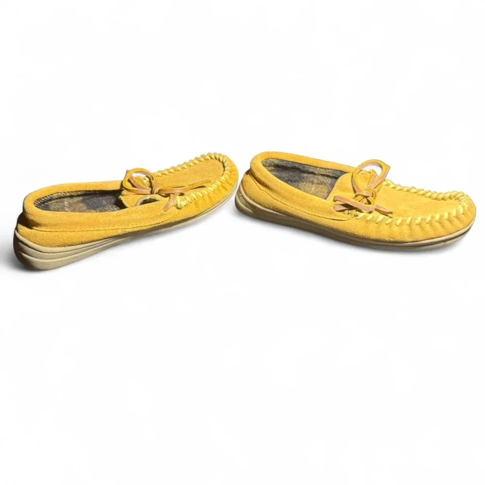 Y2K Older Style Fireside Moccasin Slippers Youth